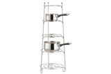 Image - Apollo 5 Tier Saucepan Stand, Chrome