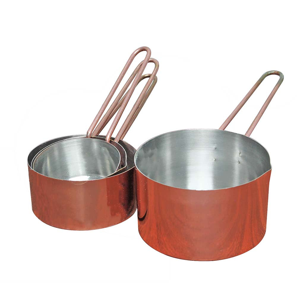 Image - Apollo Set of 4 Copper Measuring Cups