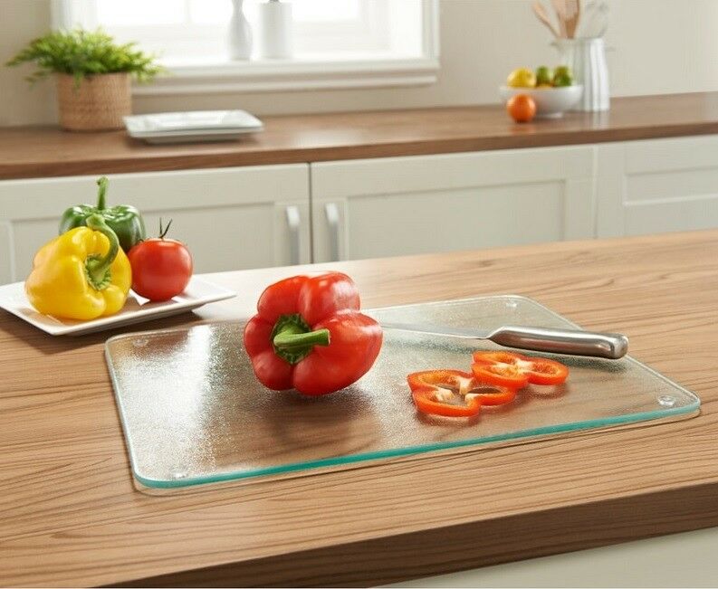 Image - Apollo Glass Clear Chopping Board, 40x60cm