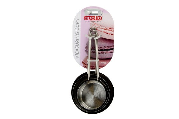 Image - Apollo Stainless Steel Measuring Cup, Set of 4
