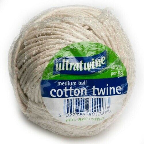 Image - Ultratape Medium Ball Cotton Twine Ultra, 40m, 85% Cotton