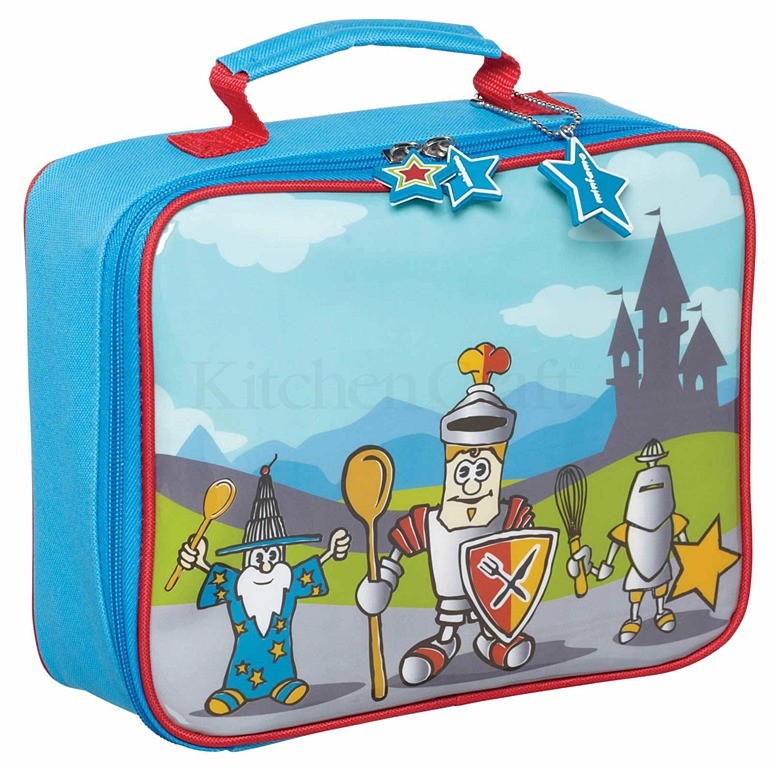 Image - Kitchen Craft Miniamo Sir Bakealot Padded Lunch Bag, Blue