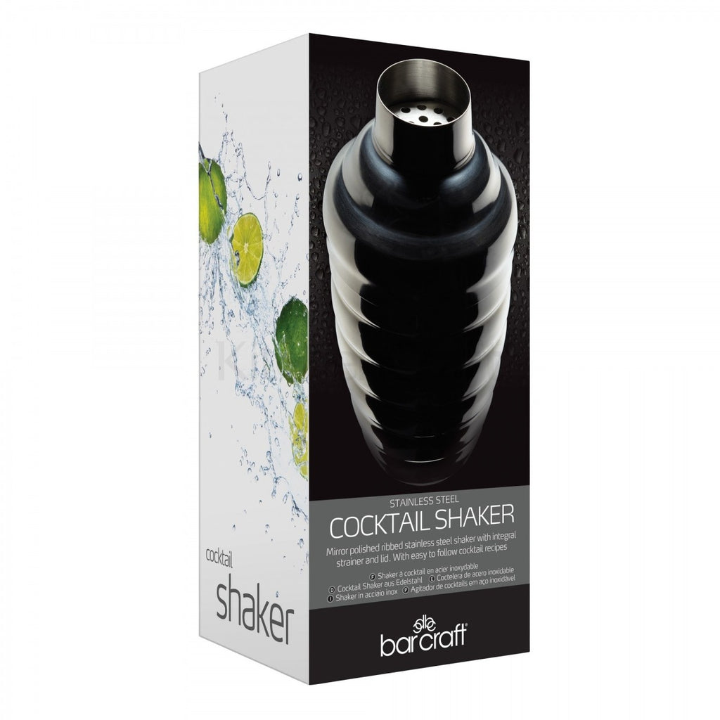 Image - BarCraft Stainless Steel 500ml Cocktail Shaker