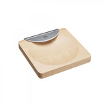 Image - Paul Hollywood by Kitchen Craft Mezzaluna Set, 20cm x 20cm, Beechwood