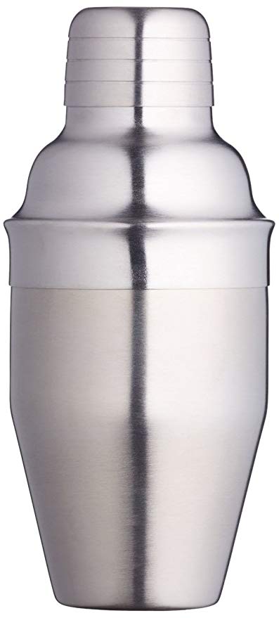 Image - Kitchen Craft BarCraft Mini Cocktail Shaker, 200ml, Stainless Steel