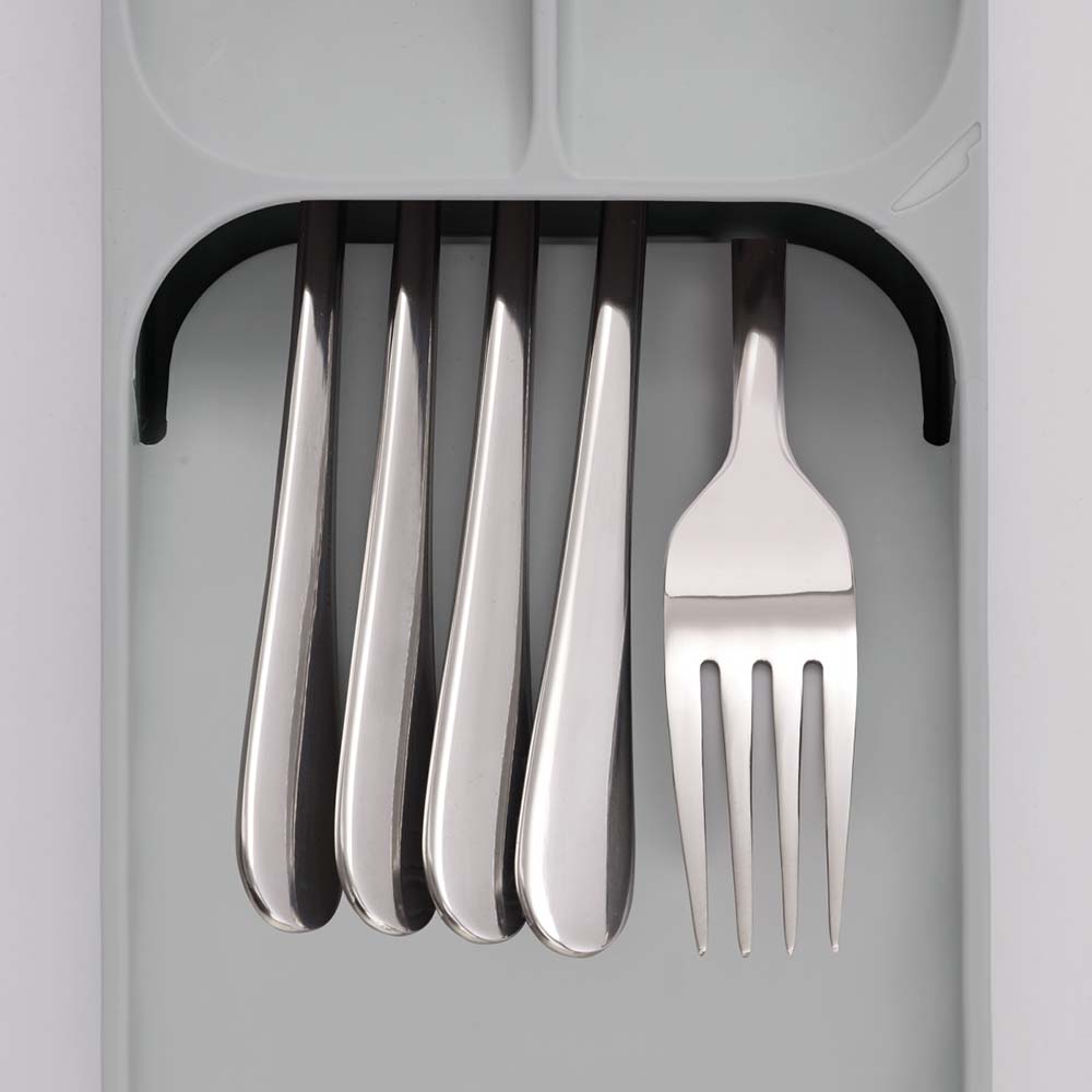 Image - Joseph Joseph DrawerStore Cutlery & Knife Organiser Set, Grey