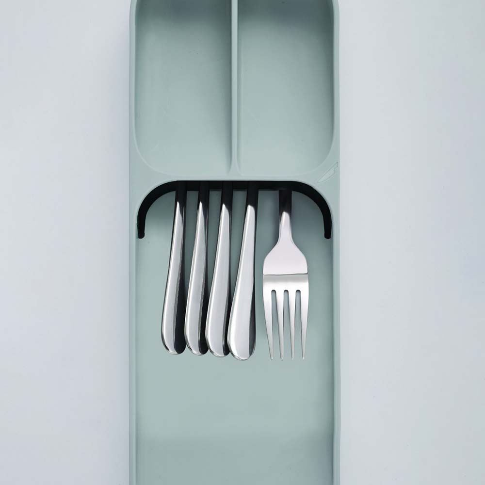 Image - Joseph Joseph DrawerStore Cutlery & Knife Organiser Set, Grey