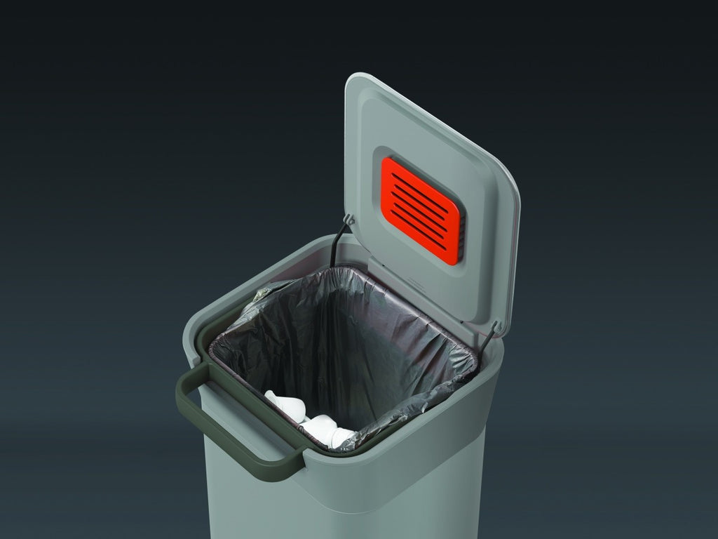 Image - Joseph Joseph Titan Trash Compactor, 20L, Pebble
