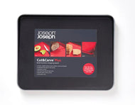 Image - Joseph Joseph Cut&Carve Plus Multi Function Chopping Board, Red