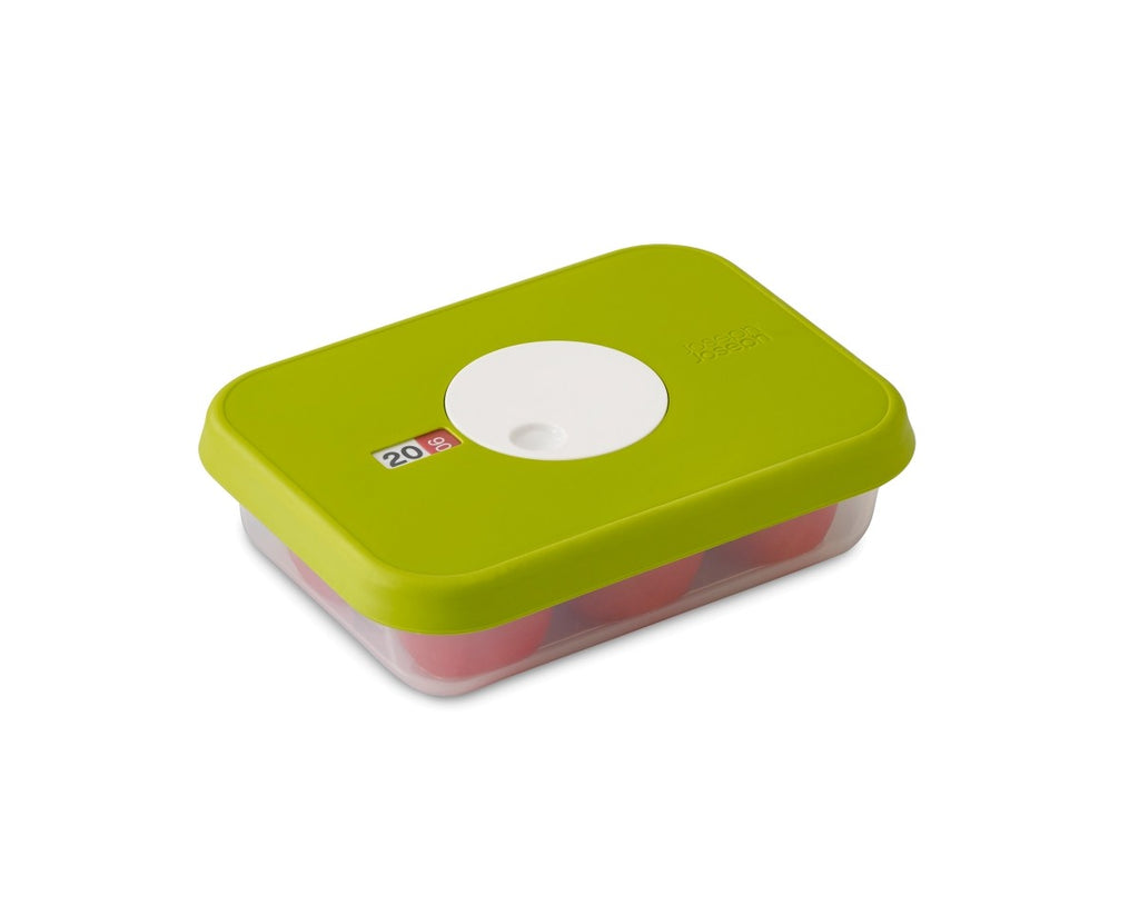 Image - Joseph Joseph Dial Rectangular Storage Container with Datable Lid , 2.4L, Green