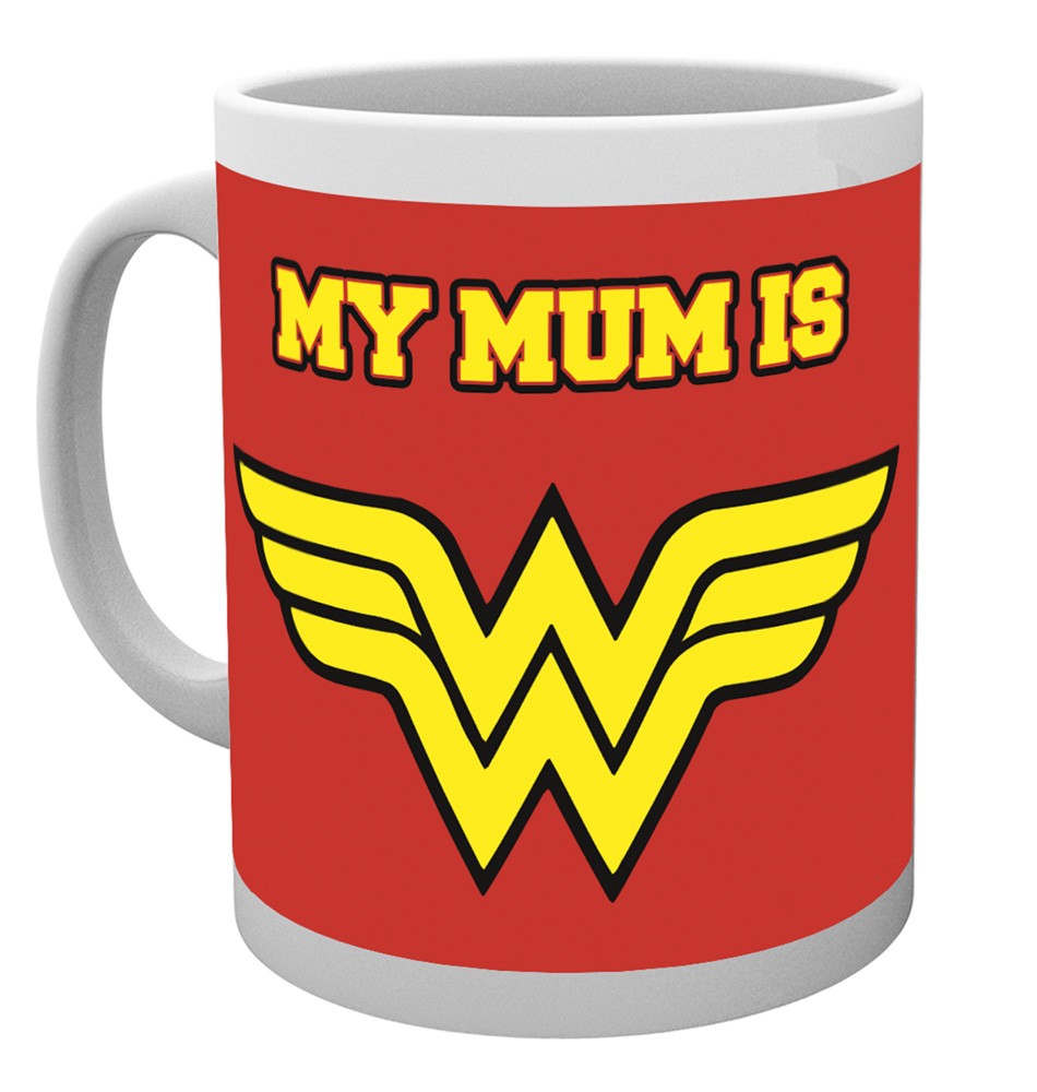 Image - GB Eye Wonder Woman 'My Mum' Mug, 10oz, Red and White