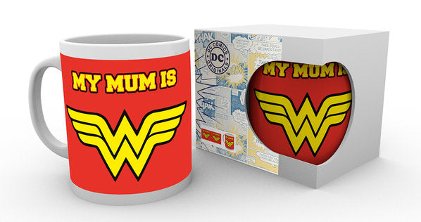 Image - GB Eye Wonder Woman 'My Mum' Mug, 10oz, Red and White