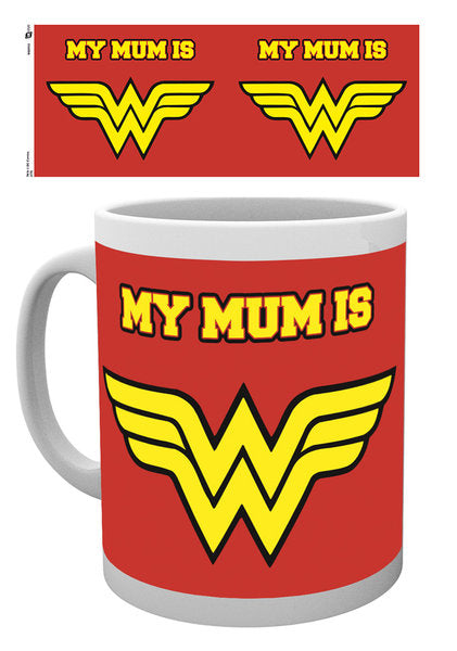 Image - GB Eye Wonder Woman 'My Mum' Mug, 10oz, Red and White