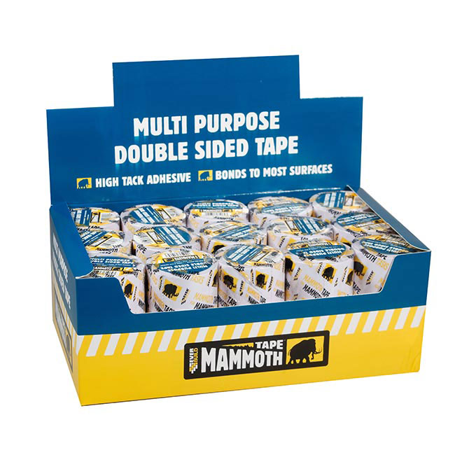 Image - Everbuild Mammoth Double Sided Tape, 50mm x 50m