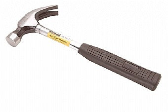 Image - Rolson® Tubular Steel Claw Hammer with Steel Shaft, 16oz, Black