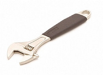 Image - Rolson Adjustable Wrench with Rubber Grip and Scaler, 160mm