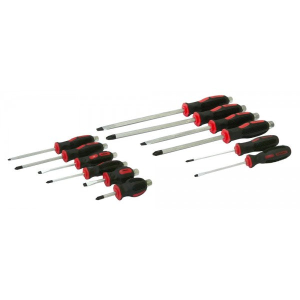 Image - Rolson Hex Shank Screwdriver 12 Piece Set