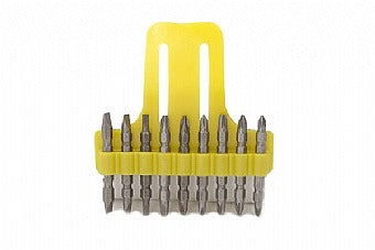 Image - Rolson 9pc 65mm Double Ended Bit Set