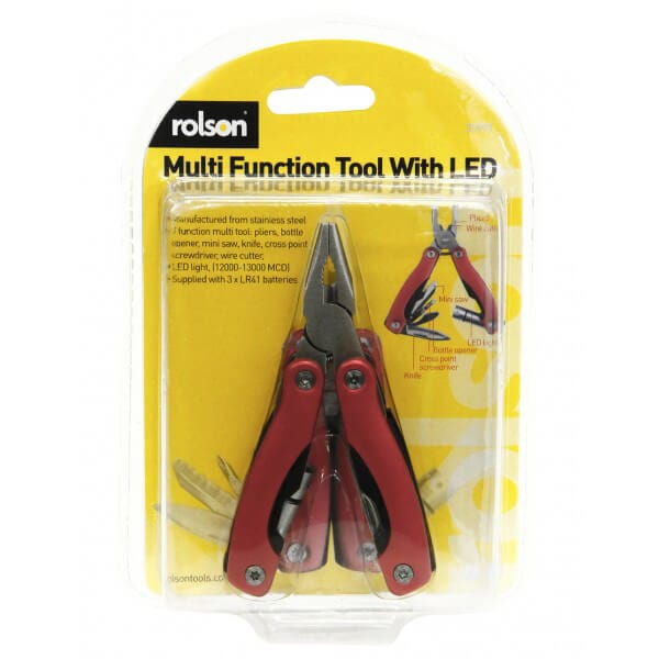 Image - Rolson Multi Tool with LED