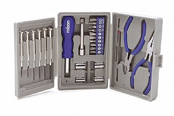 Image - Rolson Mini Tri-fold Tool Kit, Set of 26