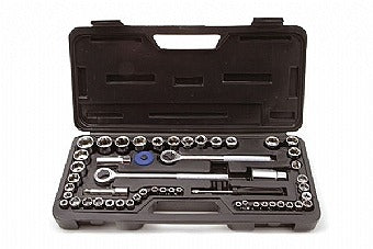 Image - Rolson® Drive Socket Set, 1/4in & 1/2in, Pack of 52