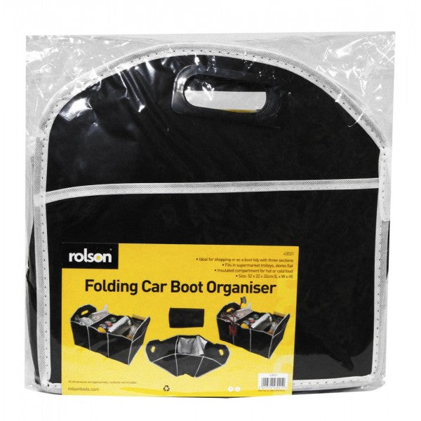 Image - Rolson Folding Car boot Organiser