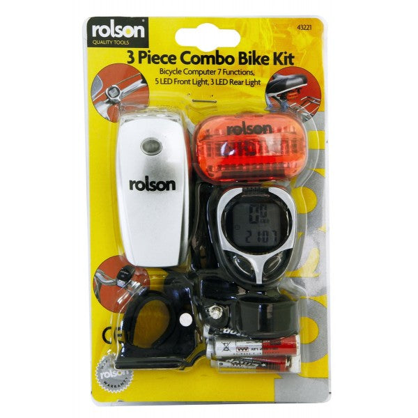 Image - Rolson 3 Piece Combo Bike Kit