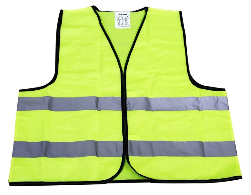 Image - Rolson Hi Visibility Safety Vest , Large