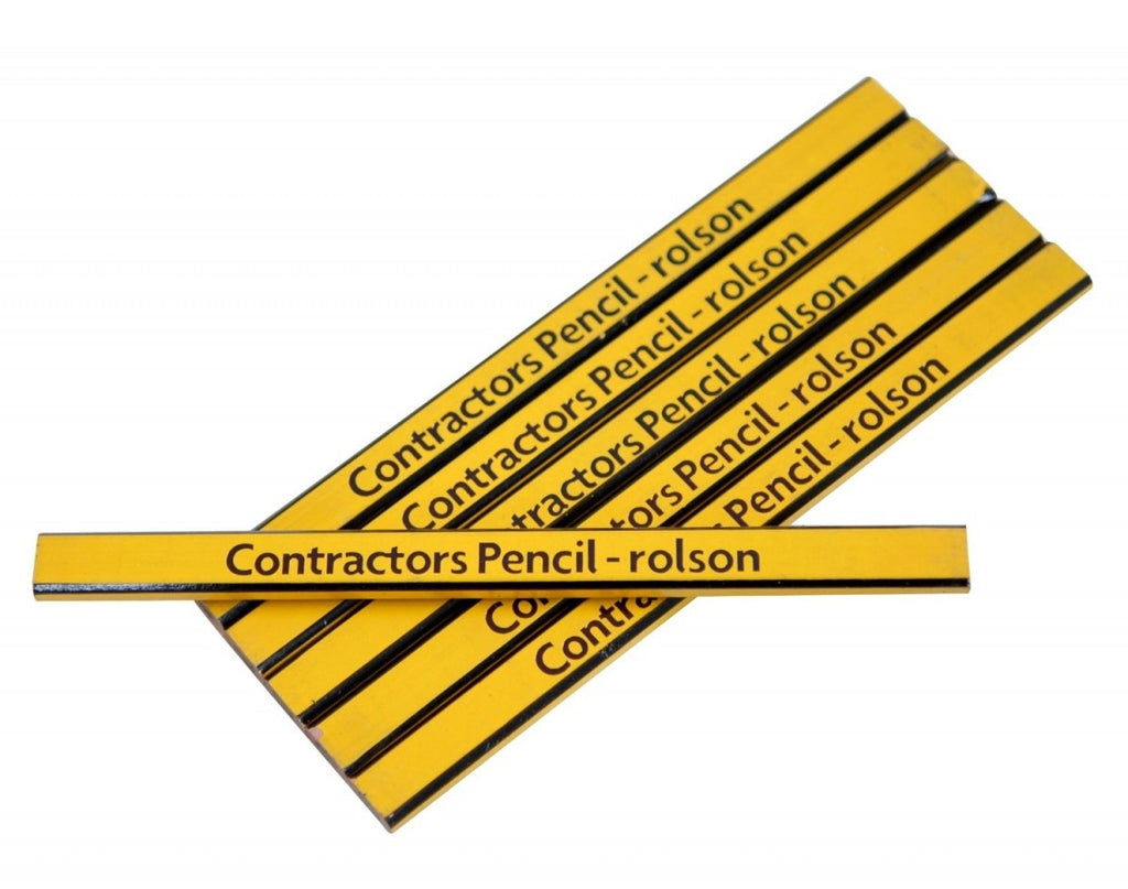Image - Rolson Carpenters Pencils, Pack of 6