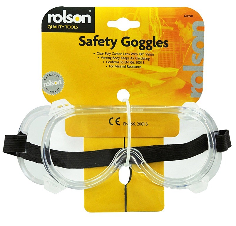 Image - Rolson Safety Goggles