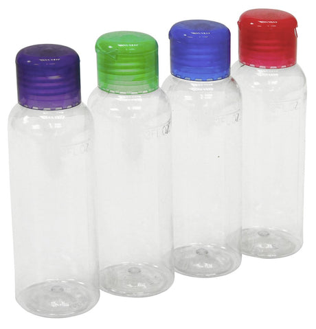 Image - Rolson 4pc Travel Bottle Set, 90ml