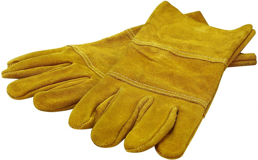Image - Rolson Leather Gauntlet Garden Gloves
