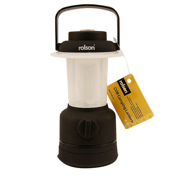 Image - Rolson® COB Camping Lantern with Frosted Screen, 20 Lumens
