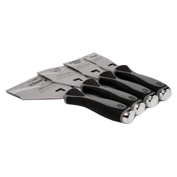 Image - Rolson 50mm Scraper with Soft Grip and Stainless Steel Blade