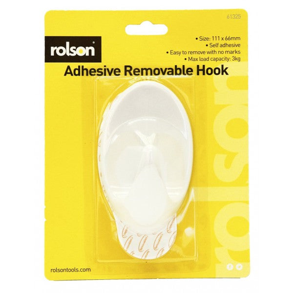 Image - Rolson Adhesive Removable Hook