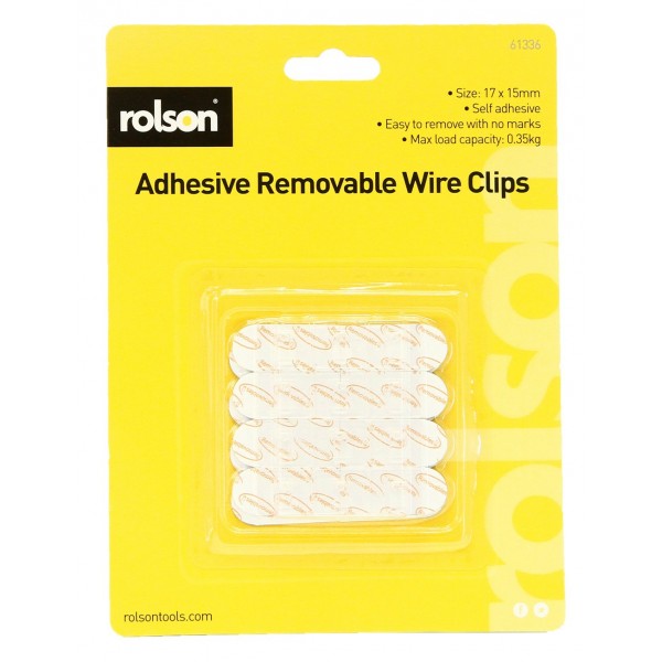 Image - Rolson Removable Wire Clips