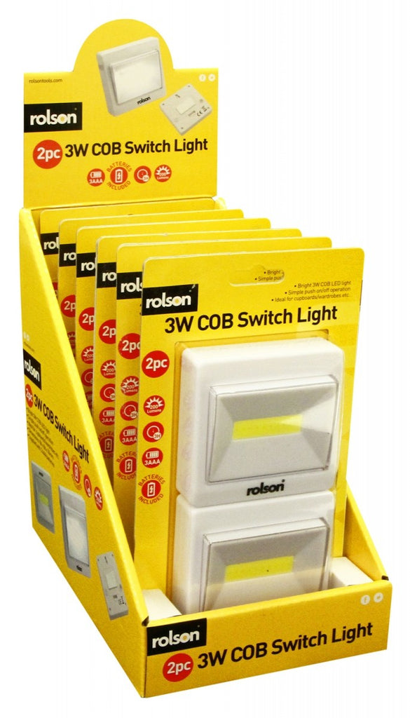Image - Rolson 3W COB Switch Light Set of 2