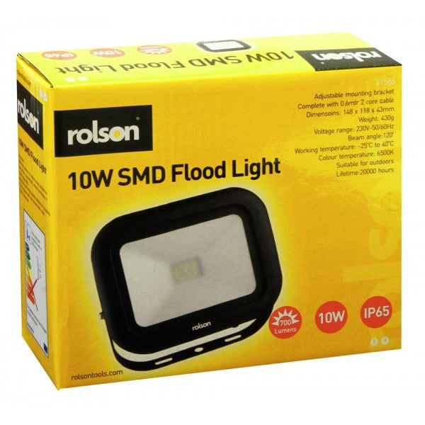 Image - Rolson SMD Flood Light, 10W