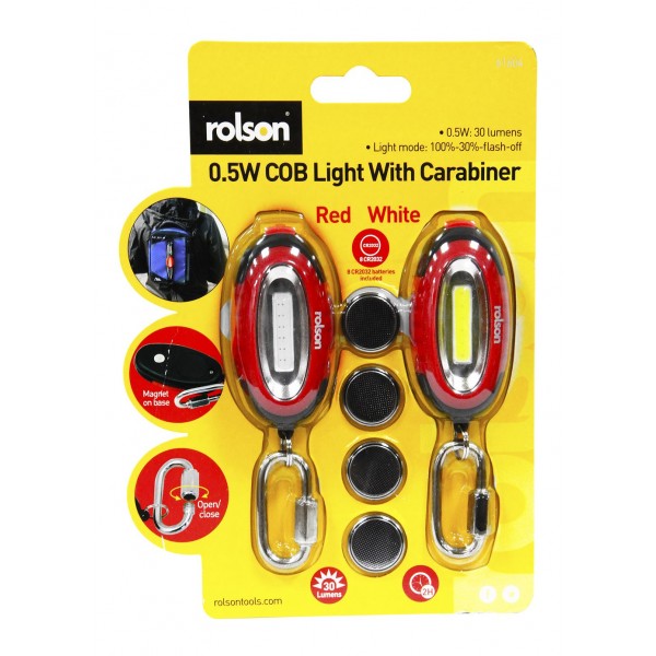 Image - Rolson COB Light Key Ring