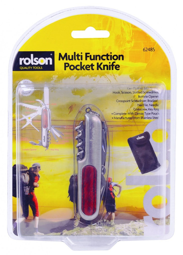Image - Rolson Multi Function Pocket Knife