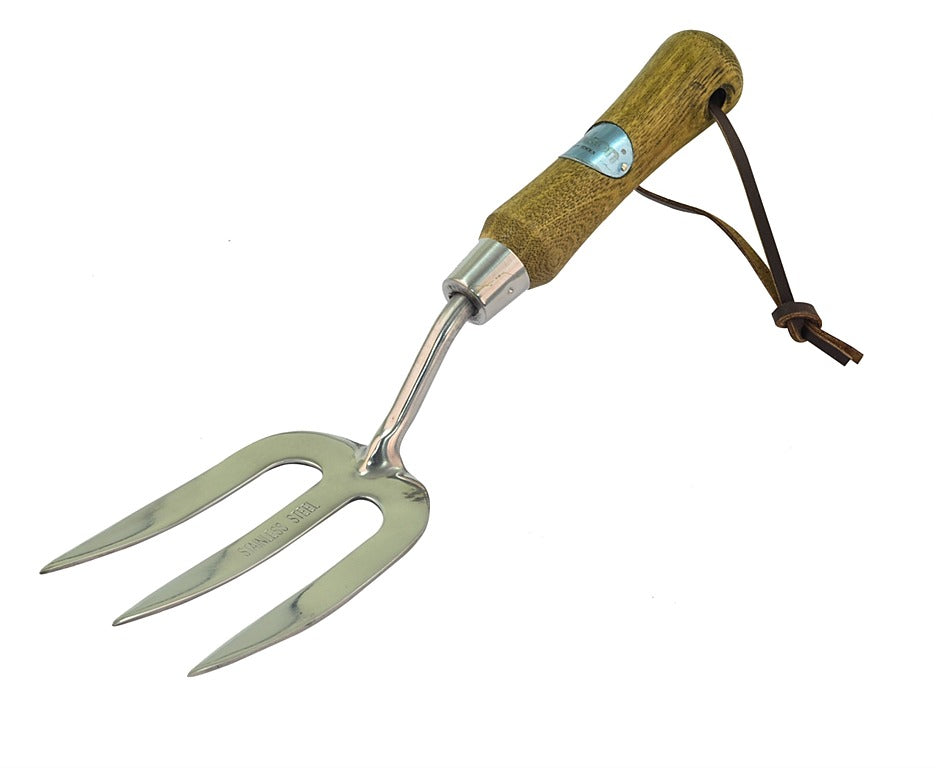 Image - Rolson Stainless Steel Hand Fork with Ash Handle