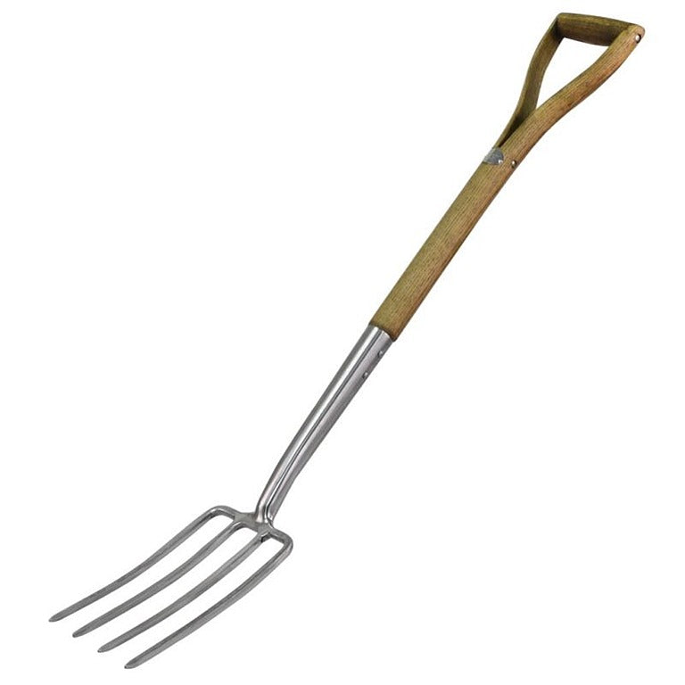 Image - Rolson Stainless Steel Border Fork with Ash Handle
