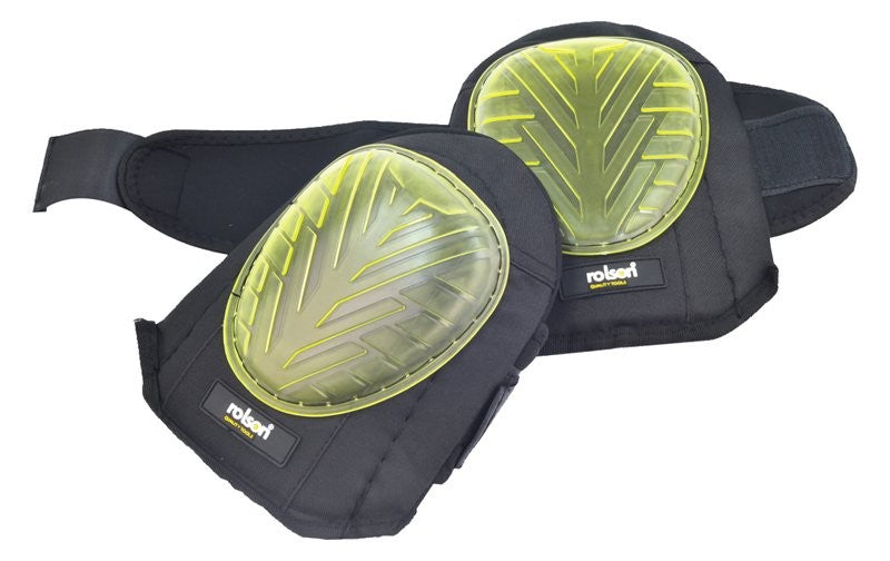 Image - Rolson Professional Gel Knee Pads,Pack of 2, Black