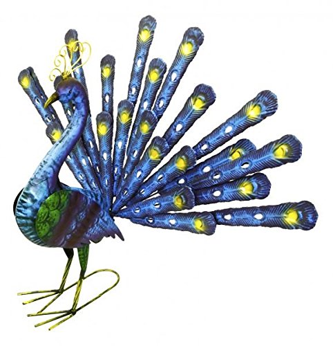 Image - Kreatif Kraft Fan Tailed Peacock Garden Ornament