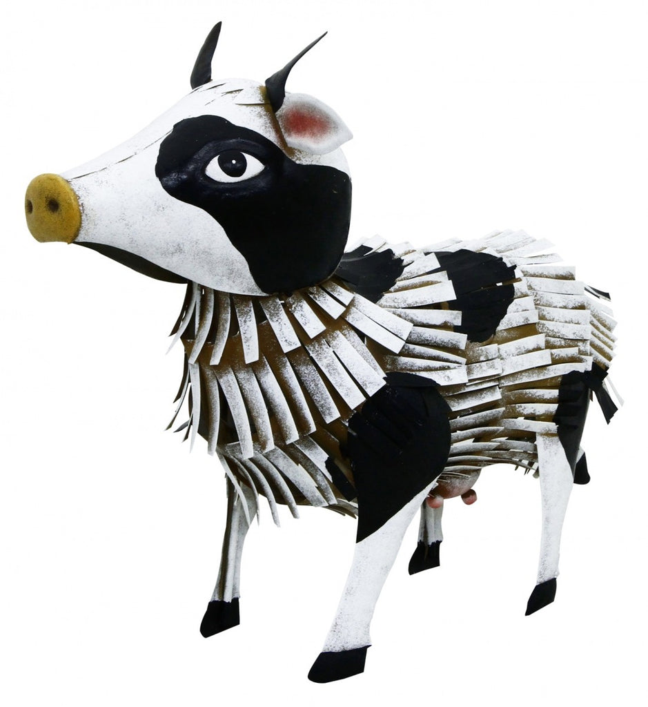 Image - Kreatif Kraft Cow Garden Ornament