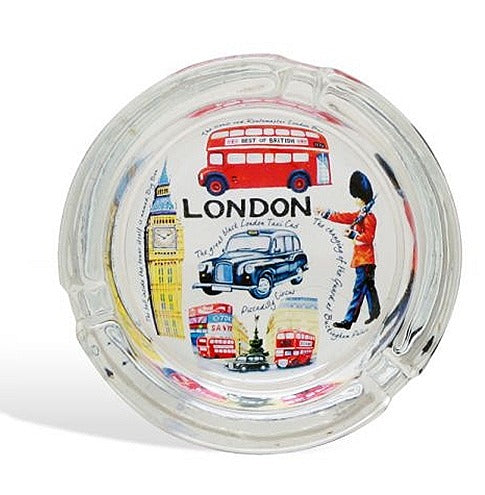 Image - Elgate Iconic London Ashtray Glass in Display Box, Clear