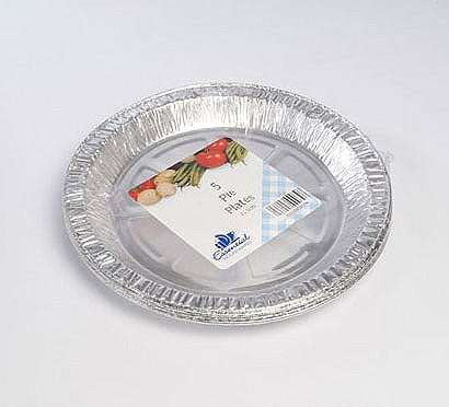 Image - Essential Housewares Round Foil Pie Plates, 22cm, Pack of 5