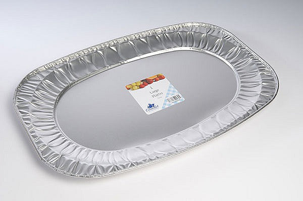 Image - Essential Housewares Large Rectangular Foil Platter, 55cm