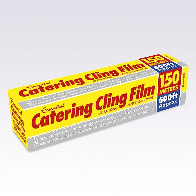 Image - Essential Housewares Premium Catering Cling Film, 300mm x 150m