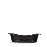 Image - Churchill Shallow Oval Dish, 27cm, Medium, Metallic Black